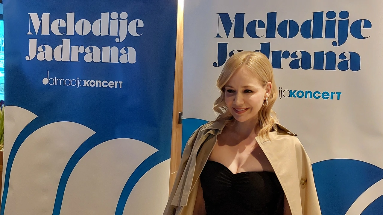 Jelena Rozga nazočila je na predstavljanju Melodija Jadrana na kojima će nastupiti, Foto: Edo Gracin/Radio Split