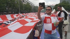 Razvijena navijačka zastava
