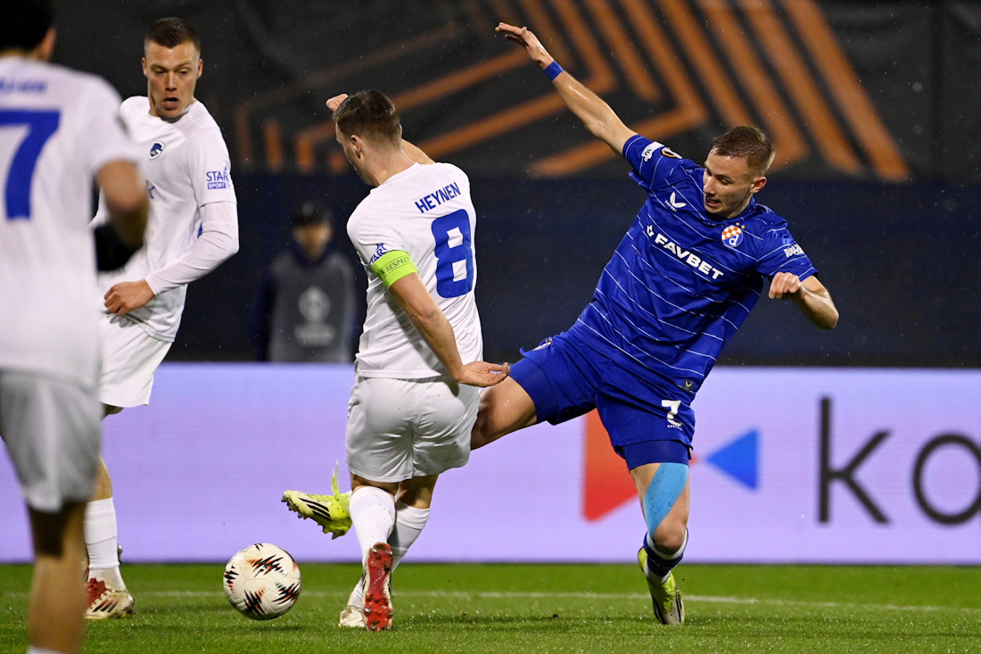 Dinamo - Genk, Luka Stojković, Foto: Ronald Gorsic   /CROPIX