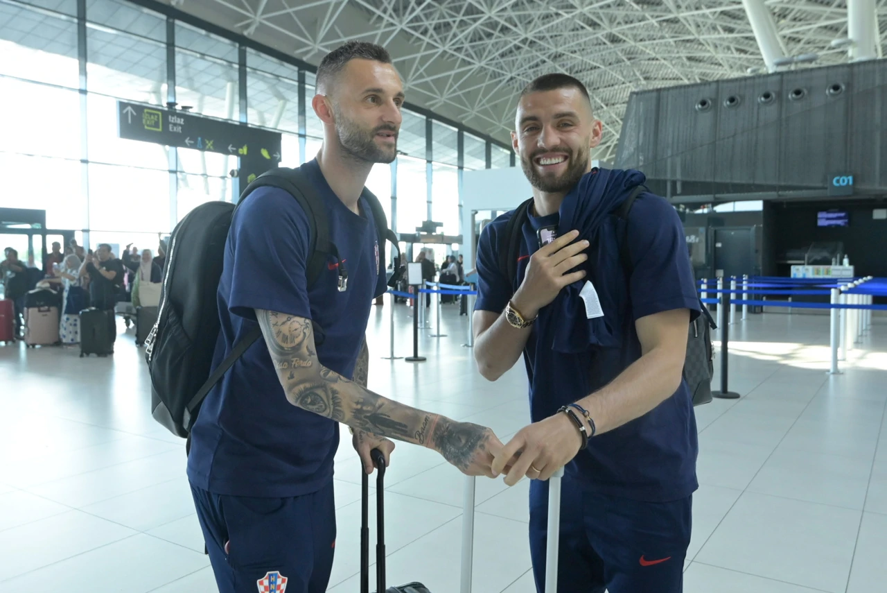 Marcelo Brozović i Mateo Kovačić., Foto: Ronald Gorsic/CROPIX