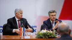 Dragan Čović i Andrej Plenković