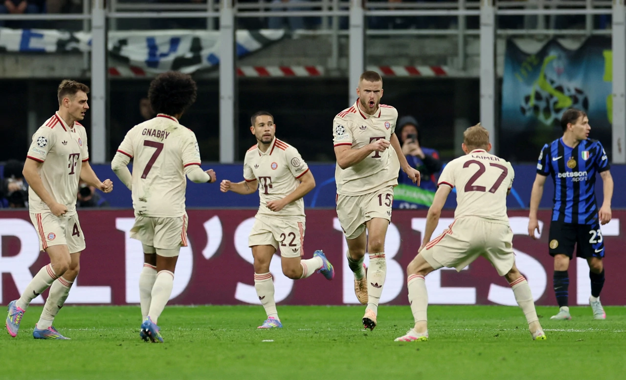 Eric Dier nakon pogotka Interu, Foto: Claudia Greco/REUTERS
