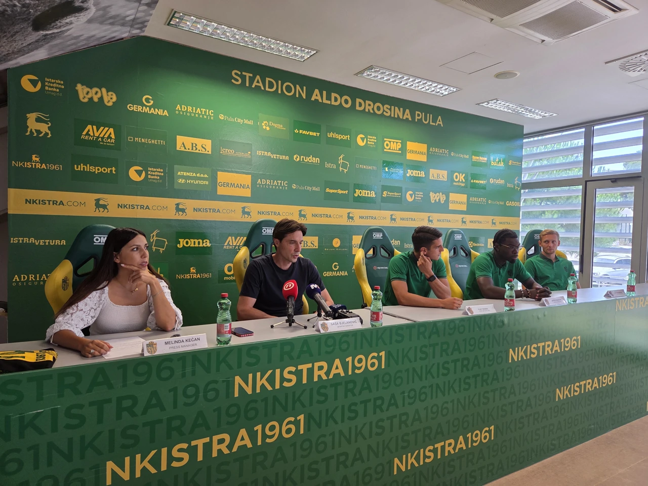 NK Istra 1961 predstavila nove igrače