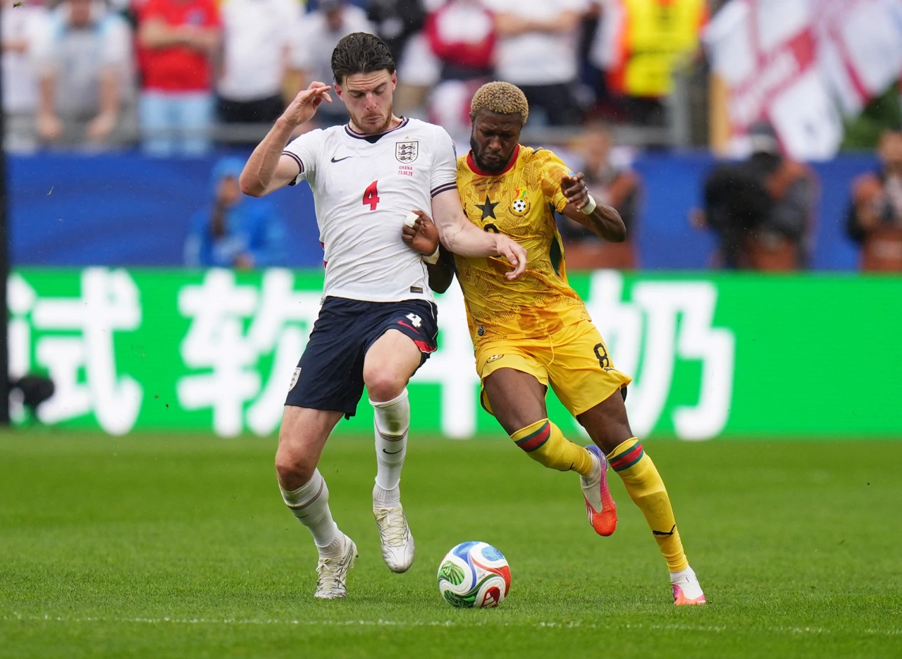 Declan Rice i Kwasi Sibo, Foto: David Butler Ii/IMAGN IMAGES via Reuters