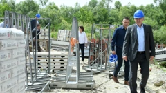  Branko Bačić u Glini obišao lokacije gdje traje obnova nakon potresa 