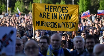 Prosvjed u Bratislavi
