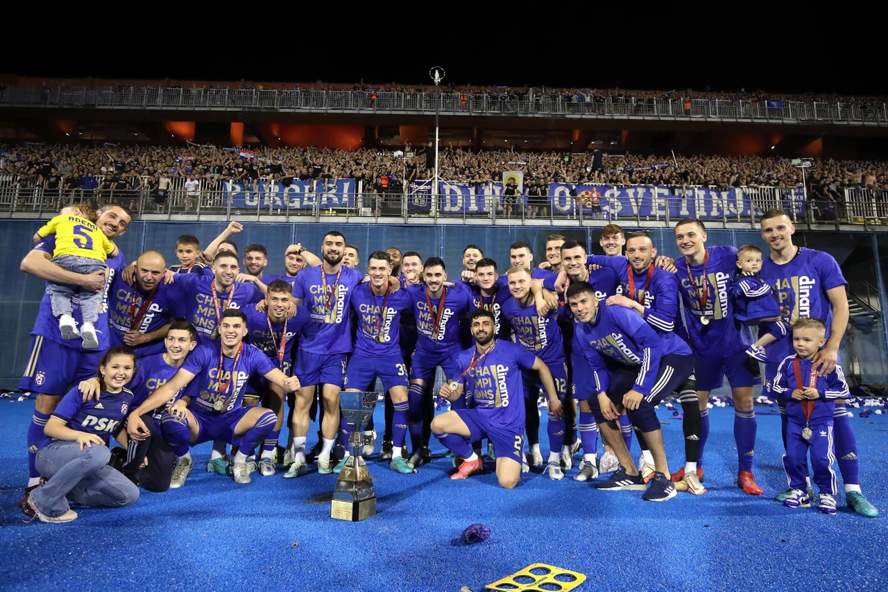 Prvaci Hrvatske , Foto: Goran Stanzl /PIXSELL