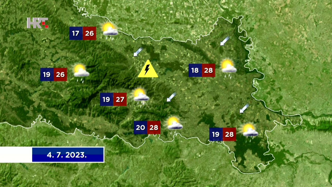 emisija "Vrijeme", Foto: HTV/HRT