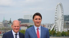 Njemački kancelar Olaf Scholz sastao se s kanadskim premijerom Justinom Trudeauom