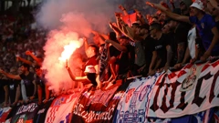 Hrvatski navijači na stadionu