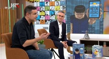 Krešimir Biuk i Zoran Vakula u emisiji "Dobro jutro, Hrvatska"