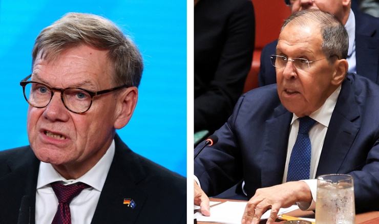 Sastali se njemački i ruski ministar vanjskih poslova
