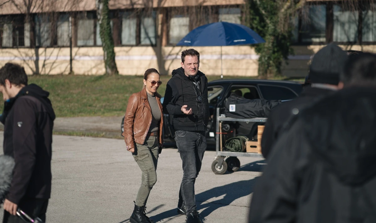Sa snimanja dramske kriminalističke serije "Šutnja", Foto: Drugi plan za HRT/-