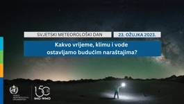 plakat Svjetskog meteorološkog dana 2023.