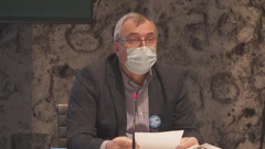 Krunoslav Capak, ravnatelj HZJZ, Konferencija za novinare, Foto: IMS/HTV/HRT