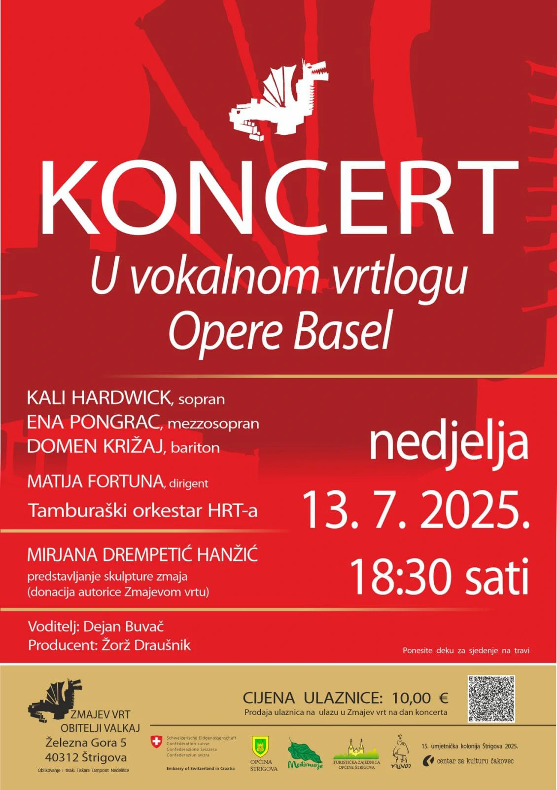Završni koncert 15. Umjetničke kolonije Štrigova 