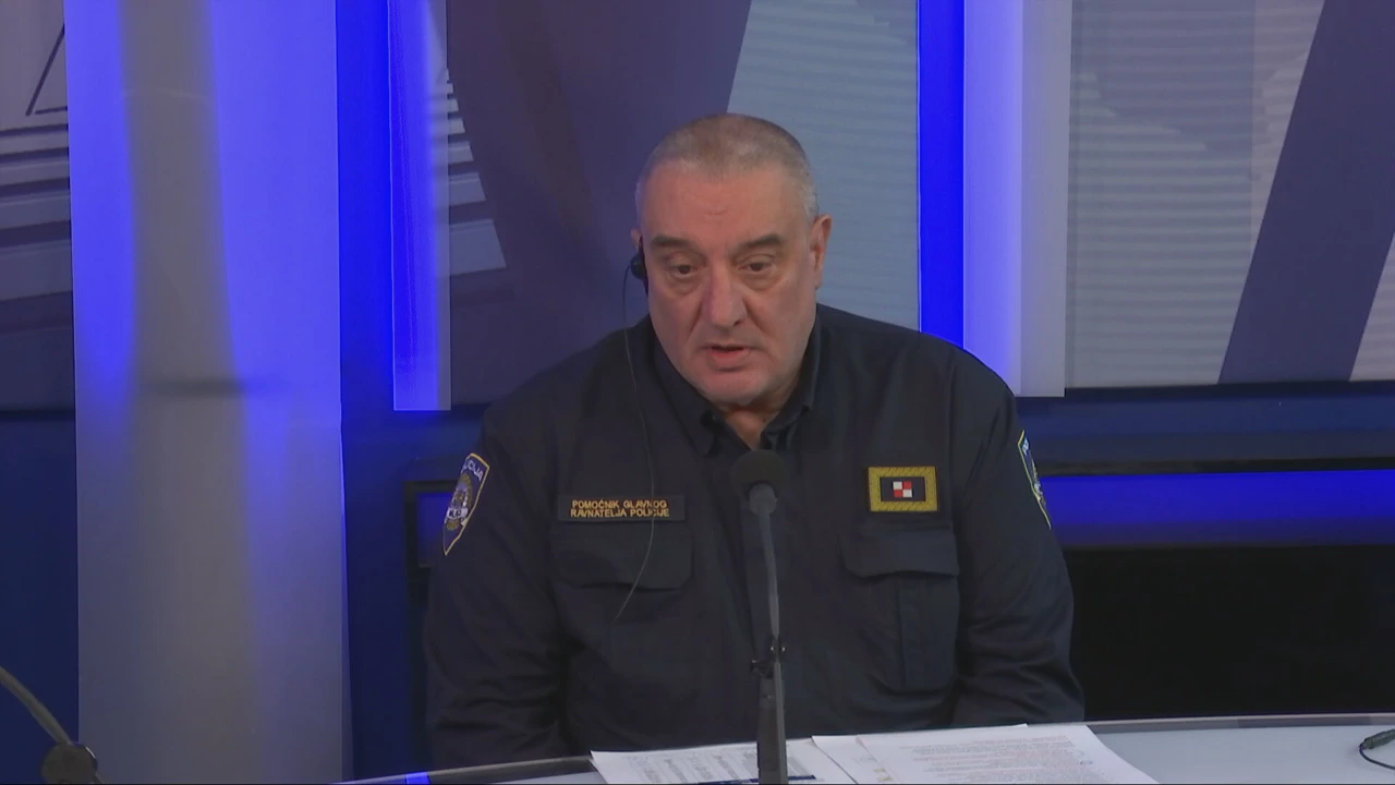 Pomoćnik glavnog ravnatelja policije i načelnik Uprave za granicu Zoran Ničeno 