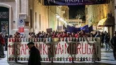 Noćni marš okupio mnogobrojne splitske žene 