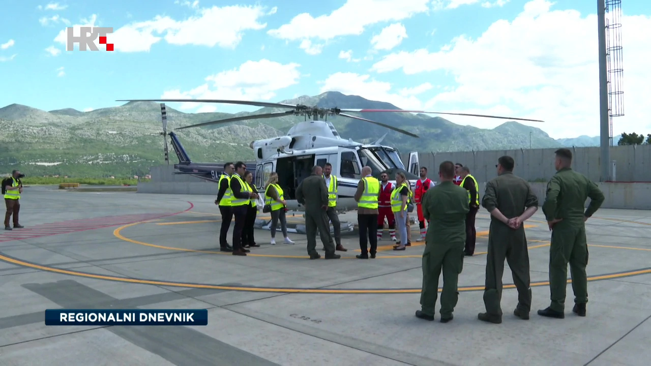 Dubrovnik: Predstavljen američki helikopter Subaru Bell 412 za prijevoz pacijenata