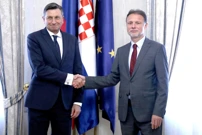 Jandroković se susreo s Pahorom, Foto:  Patrik Macek/PIXSELL
