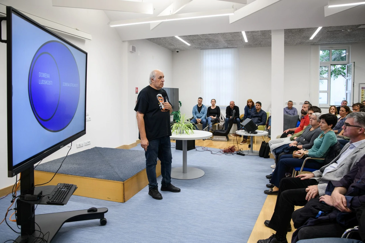 predavanje „Edukacija na početku ere umjetne inteligencije“, Foto: UniZD//