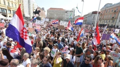 Veliki prosvjed u Zagrebu zbog zagađenja i opasnog otpada u Lici, Foto: Ranko Suvar/CROPIX