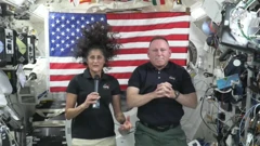 Članovi posade Starlinera, američki astronauti Barry Wilmore i Sunita Williams