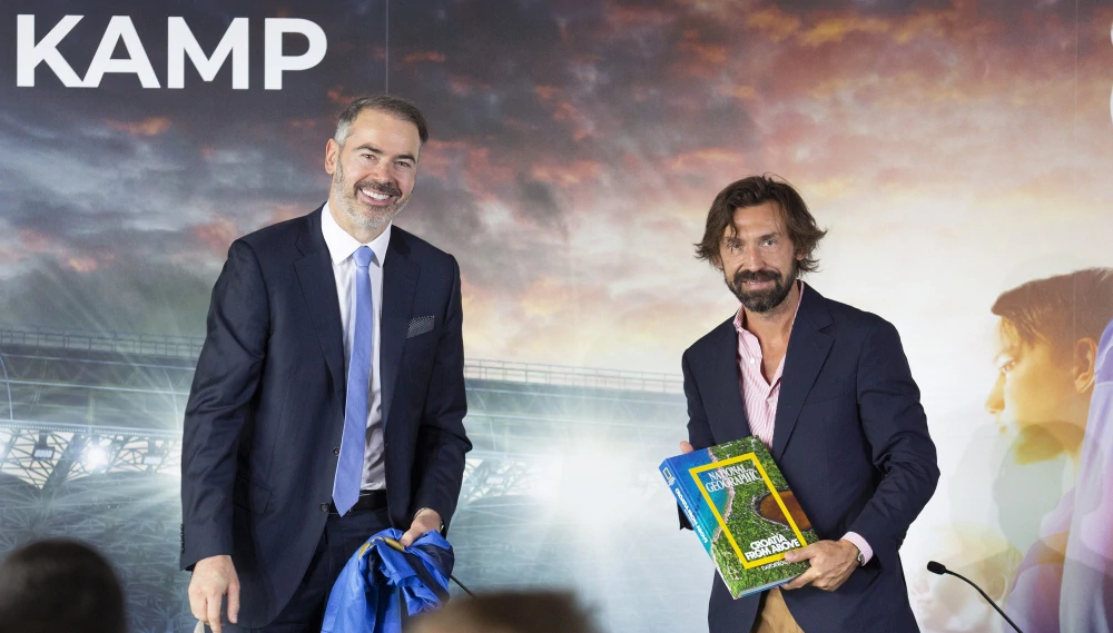 Dinko Lucić i Andrea Pirlo