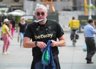 Navijač West Hama, Foto: Sanjin Strukic/PIXSELL