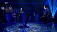 Dragutin Predić i Tarik Filipović, Foto: Tko želi biti milijunaš?/HRT