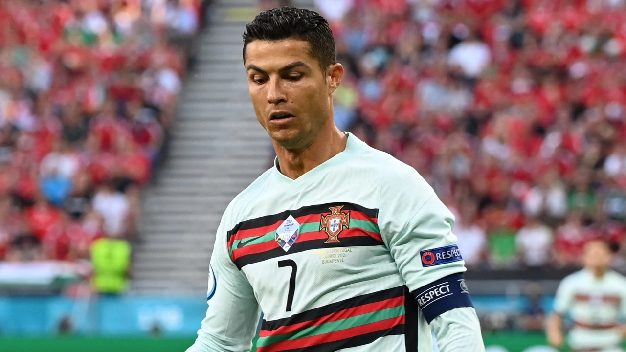 Cristiano Ronaldo u utakmici s Mađarskom