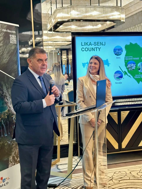 veleposlanik RH u Mađarskoj Mladen Andrlić, direktorica Predstavništva Hrvatske turističke zajednice u Mađarskoj Ivana Herceg , Foto: Neda Maretić//