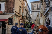  U staroj jezgri Trogira izbio požar , Foto: Zvonimir Barišin/Pixsell