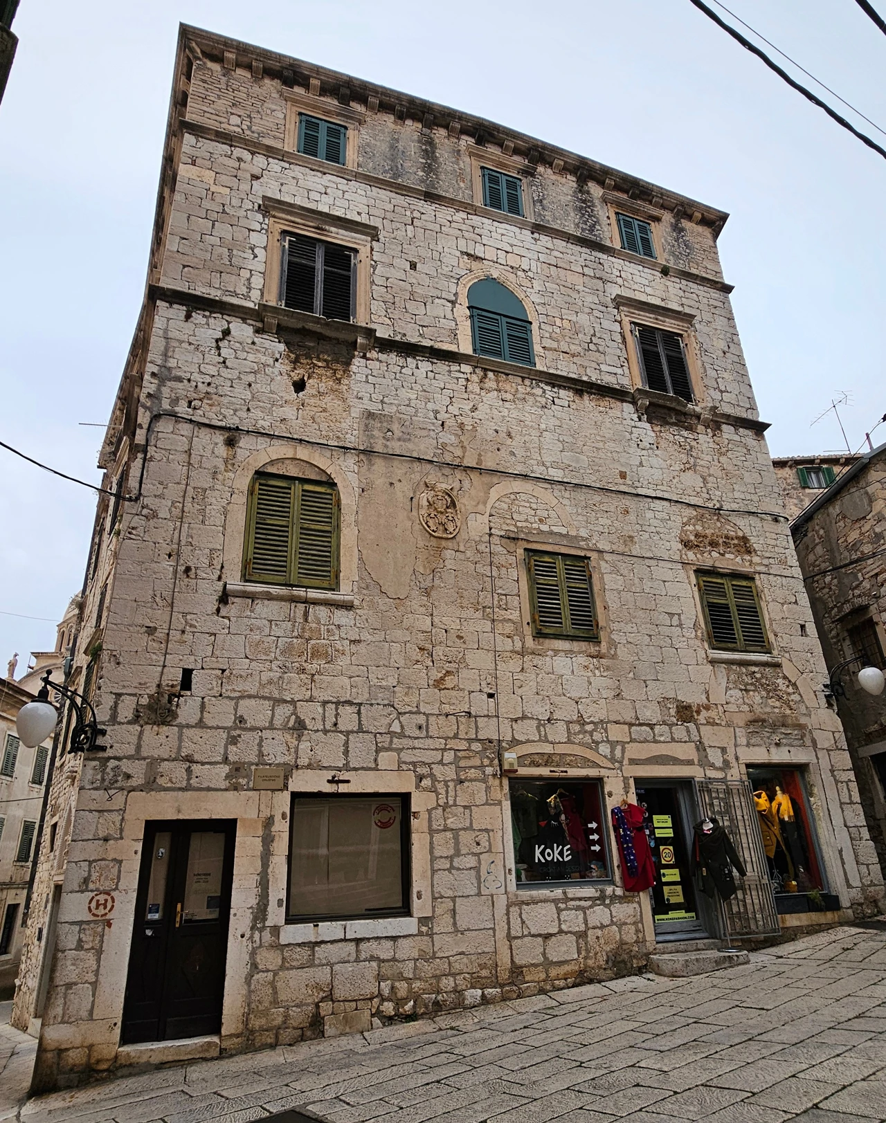 Prostorije Društva filatelista i numizmatičara Šibenik u palači Rossini, Foto: H. Gunjača/HRT