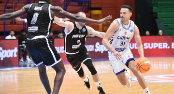 Cibona - Prievidza. Žan Mark Šiško 