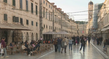 Stradun u Dubrovniku tokom studenog