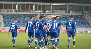 Slavlje igrača Dinama u 2. kolu Europske lige