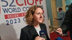 ministrica Nina Obuljen Koržinek na otvorenju 52. kongresa CIOFF-a, Foto: Davor Lončarić/HRT Radio Osijek