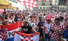 Hrvatski navijači u Leipzigu, Foto: Ante Cizmic/CROPIX