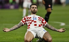 Slavlje Marka Livaje nakon postignutog pogotka, Foto: Hamad I Mohammed/REUTERS