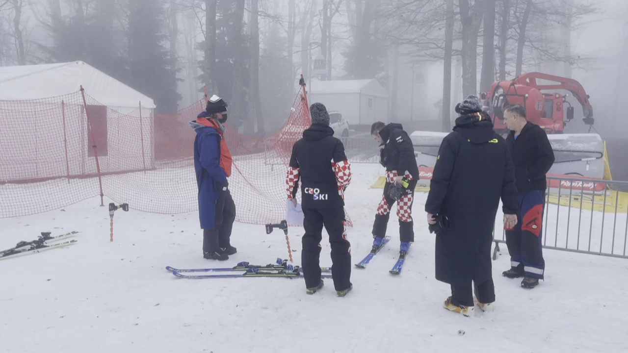 Zeleno svjetlo utrkama Svjetskog kupa na Sljemenu, Foto: HTV/HRT