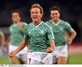 Andreas Brehme nakon pogotka Engleskoj na SP-u u Italiji 1990., Foto: Action Images/File Photo/REUTERS