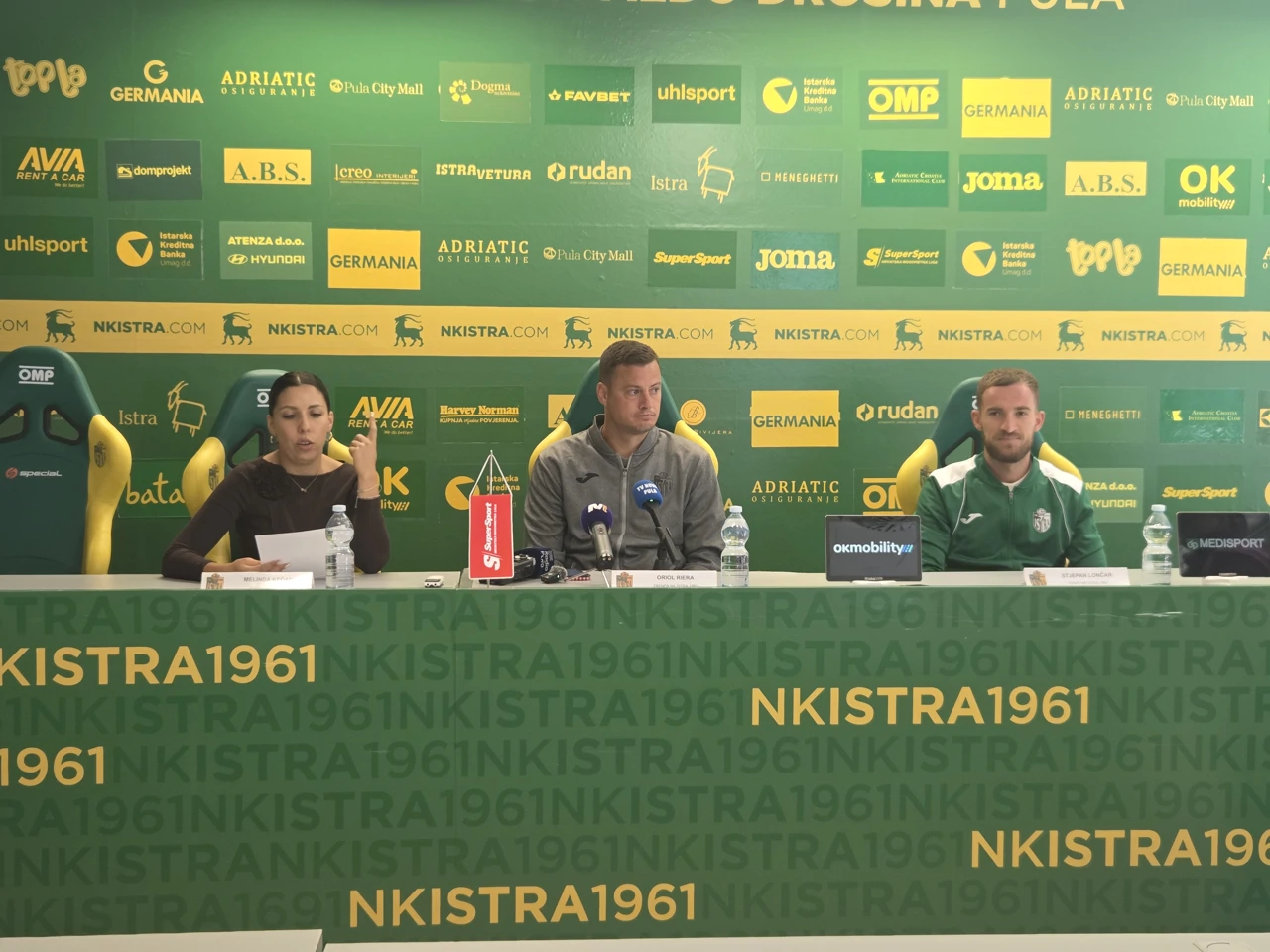 Melinda Kečan, Oriol Riera i Stjepan Lončar