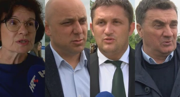 Mirjana Semenić Rutko, Ivan Bosančić, Stjepan Gašparović i Nikola Kajkić