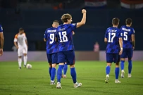 Kristijan Jakić slavi gol za 1:0, Foto: Goran Mehkek/CROPIX