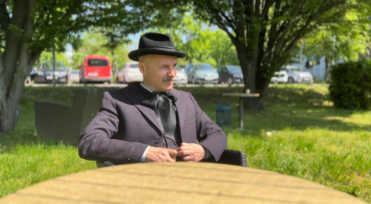 Glumac Dražen Šivak kao Matoš