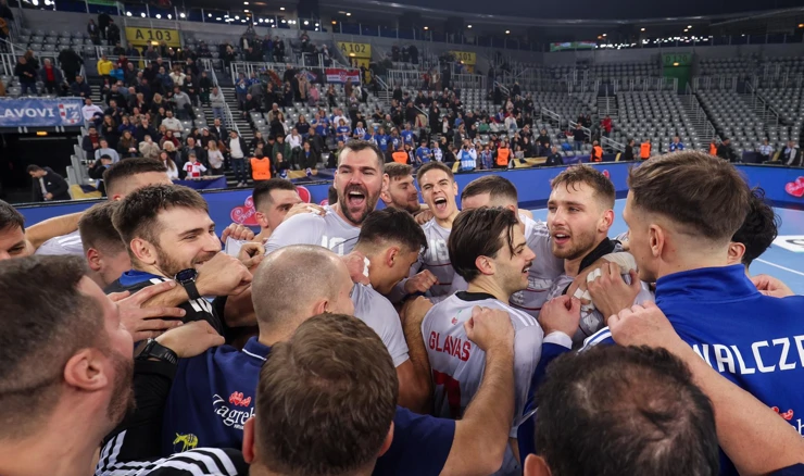 Slavlje igrača Zagreba