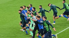 Slavlje talijanskih igrača