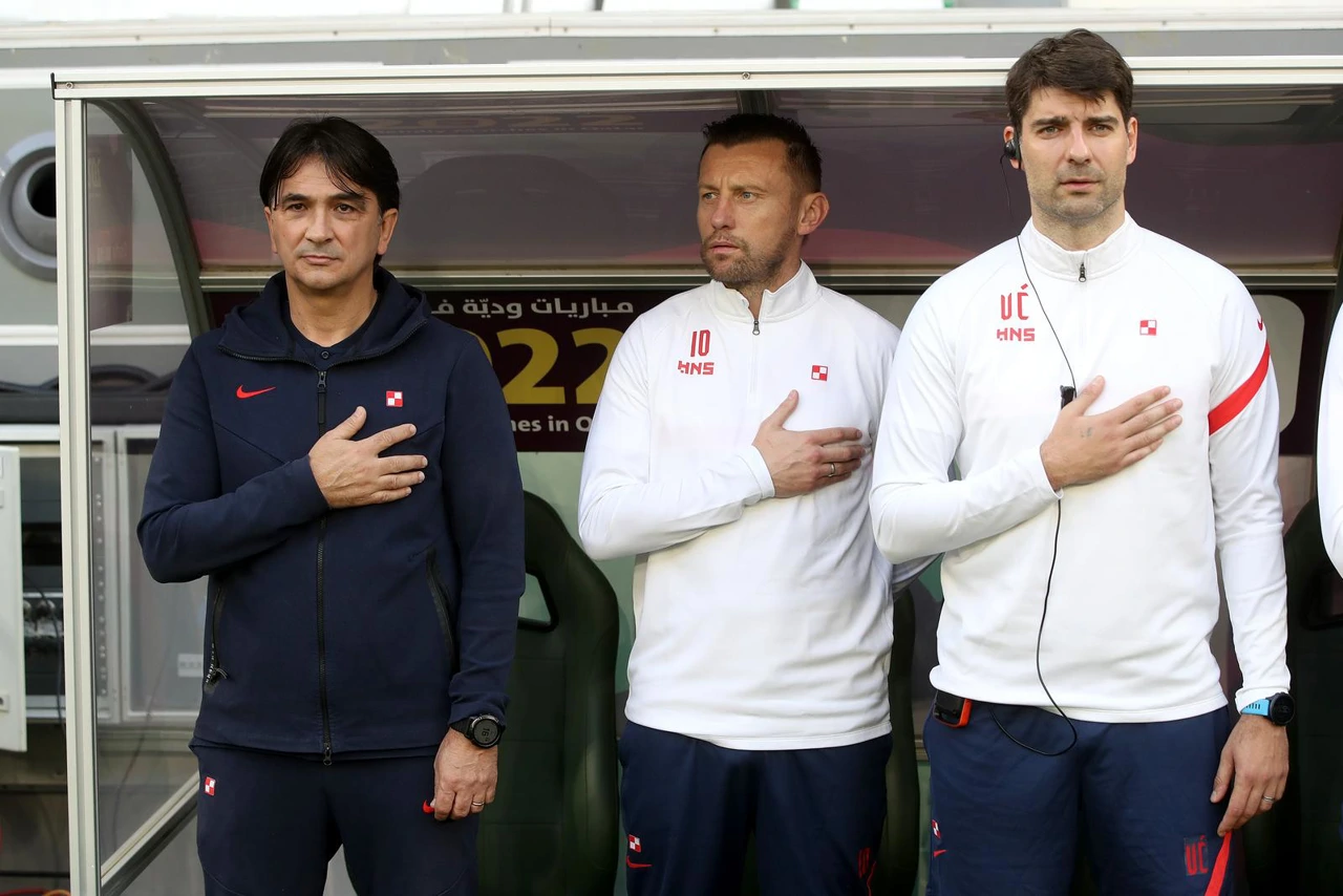 Zlatko Dalić, Ivica Olić, Vedran Ćorluka