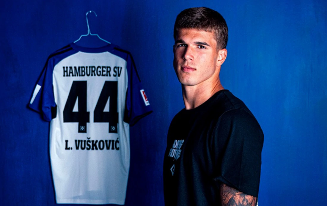 HSV predstavio Luku Vuškovića